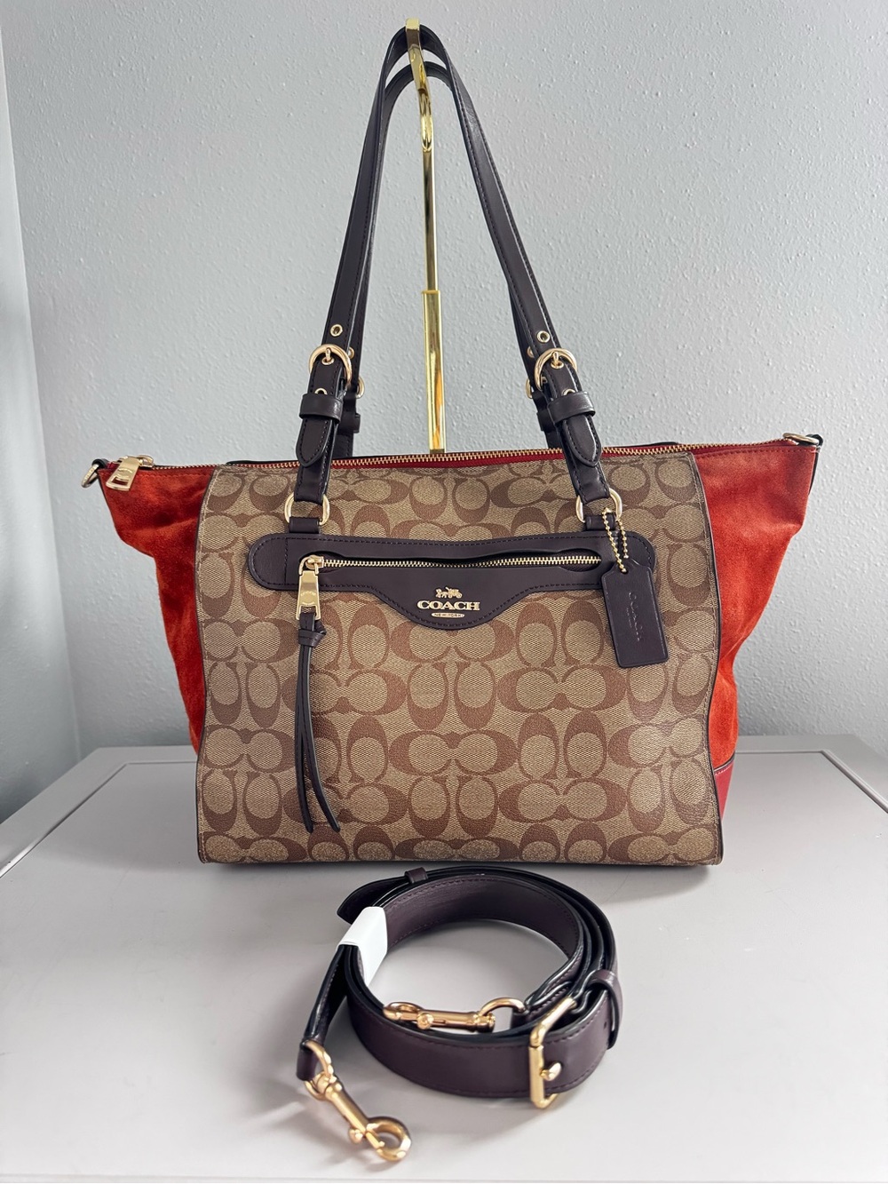 Coach Kleo Carryall Crossbody - Shoulder Bag #C5789